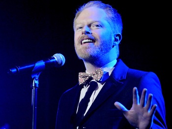 Watch Jesse Tyler Ferguson Get Cold Feet Singing ‘Getting Married Today’ From Company With Laura Benanti & Barrett Foa