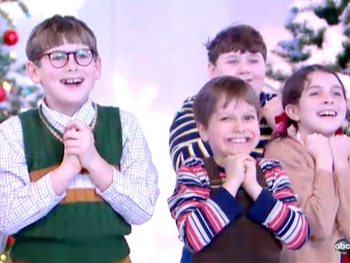 The Kids of A Christmas Story Make Merry Music on Good Morning America