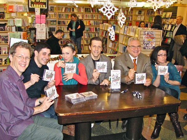 The Master Parodists of Forbidden Broadway: Alive & Kicking Sign Their New CD