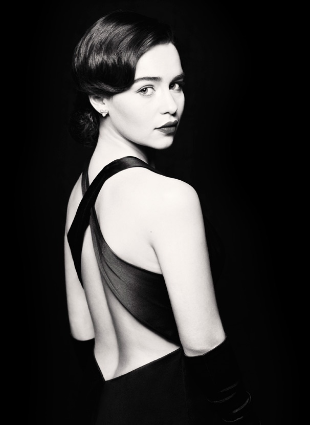 First Look at Game of Thrones Star Emilia Clarke as Holly Golightly in Breakfast at Tiffany's