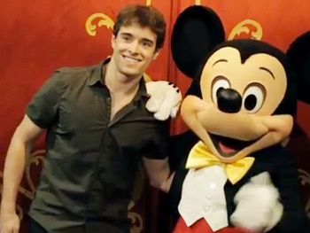 Watch the Newsies Gang Party with Mickey and Hit the Roller Coasters During Their Disney World Adventure