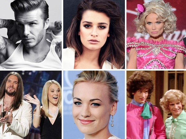 David Beckham Outspices Posh, Lea Michele's Proud of Her Pair and More Lessons of the Week
