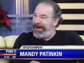 What a Mensch! See Mandy Patinkin Ditch a Homeland Scoop for Baby Freakout