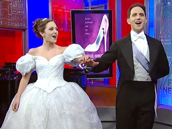Cinderella Stars Laura Osnes and Santino Fontana Bring Fairytale Romance to Fox & Friends