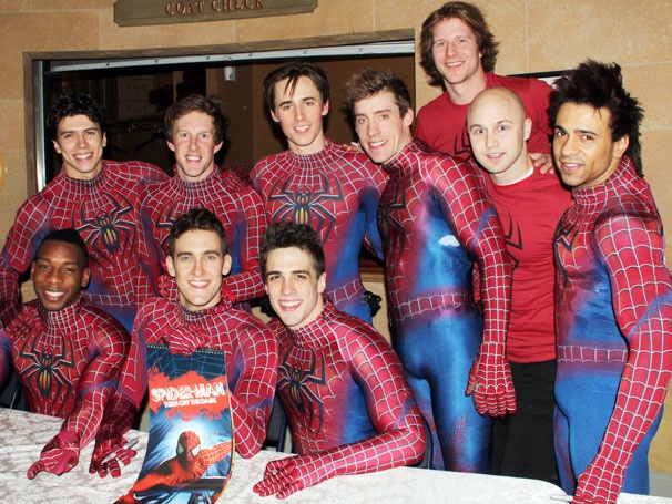 Reeve Carney & the Hunky Men of Spider-Man, Turn Off the Dark Line Up to Sign Their New Calendar