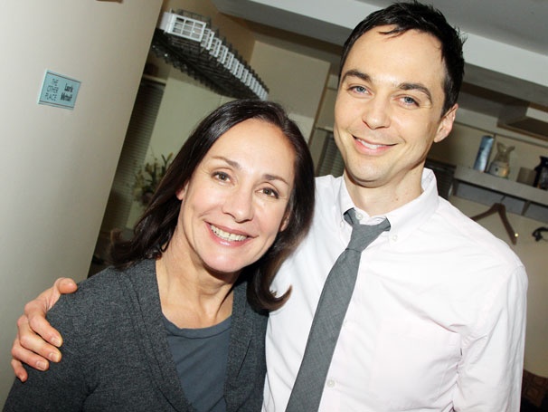 Jim Parsons Congratulates Big Bang Mom Laurie Metcalf & Joe Mantello Backstage at The Other Place