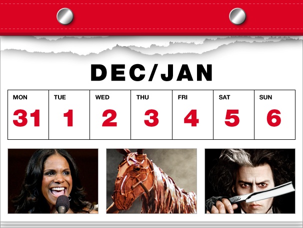 Audra McDonald Rings in the New Year, War Horse Rides Into the Sunset & More in This Week’s Datebook