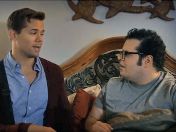 Watch the Best Friend Adventures of Former Mormon Buddies Andrew Rannells & Josh Gad in New Funny or Die Video