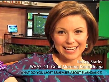 Watch Louisville Media Personalities Reminisce with a Flashdance Flashback