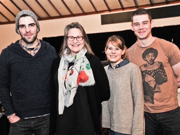 Get a Glimpse of Cherry Jones, Zachary Quinto and Celia Keenan-Bolger in Rehearsal for The Glass Menagerie