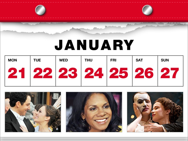 Cinderella Waltzes to Broadway, Audra McDonald's Back in Practice & Phantom Turns 25 in This Week's Datebook