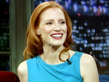 The Heiress' Jessica Chastain Talks Freaking People Out in Mama & Wearing a Mickey Mouse Costume on Fallon