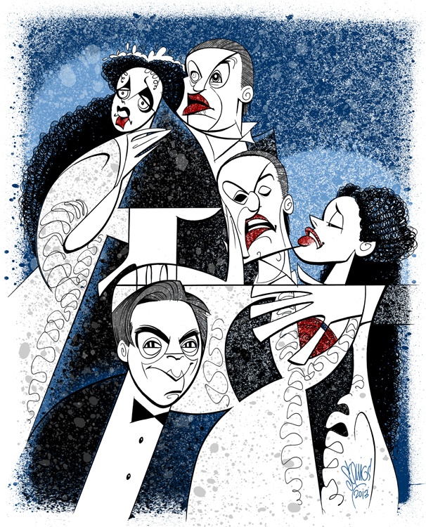 Broadway Buzz: Crawford, Brightman, Panaro & Boggess! Squigs Pens a Masked Mashup for Phantom's 25th Birthday