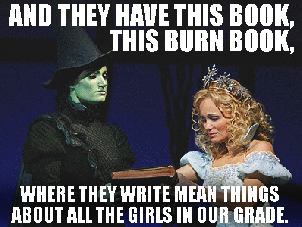 No One Mourns the Plastics! 11 Fetch Photo Mashups of Wicked and Mean Girls