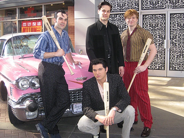 The National Tour Stars of Million Dollar Quartet Hit a Grand Slam at Louisville’s Hard Rock Cafe