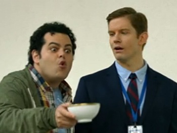 Mormon Reunion! Watch Josh Gad Crash Rory O’Malley’s White House Tour on 1600 Penn