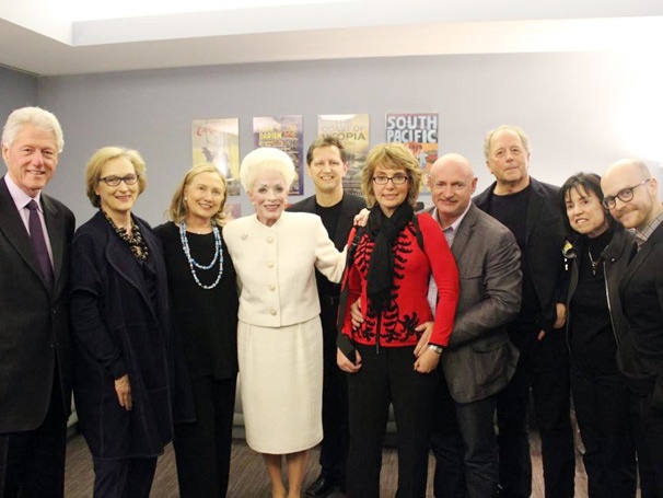 Bill and Hillary Clinton, Gabrielle Giffords & Meryl Streep Enjoy a Patriotic Outing at Ann