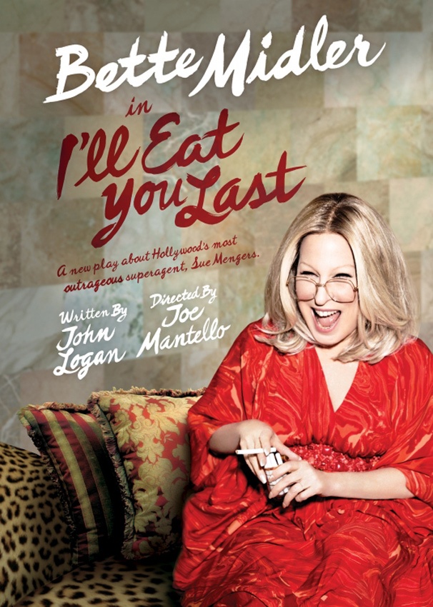 Hot Shot! Bette Midler Lights Up the Poster for I'll Eat You Last