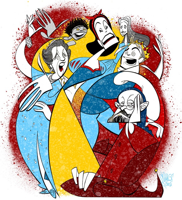 Squigs Captures the Colorful Folly of Vanya and Sonia and Masha and Spike