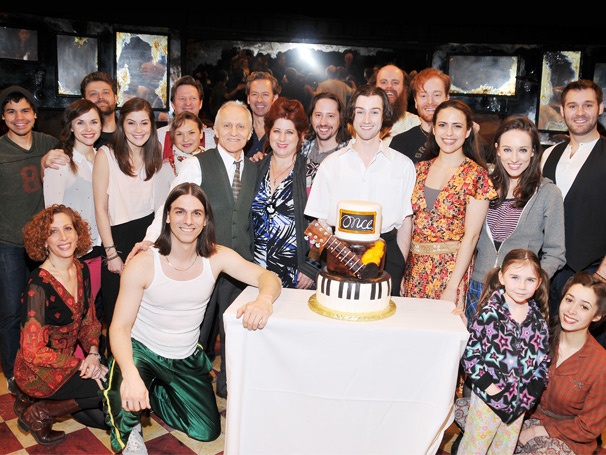 Tony-Winning Musical Once Celebrates One Melodic Year with a Broadway Jam Session