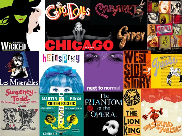 March Musical Madness, Round Three: Rent vs. Sweeney Todd, Guys & Dolls vs. South Pacific & More in the Sweet Sixteen