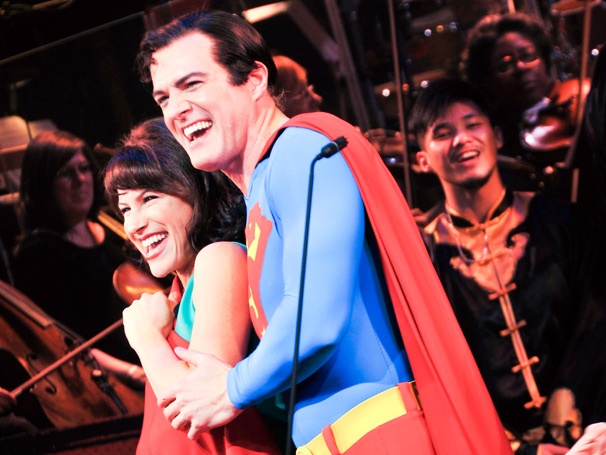 So Long, Superman! Inside the Closing Night Festivities of Encores!' Superhero Musical