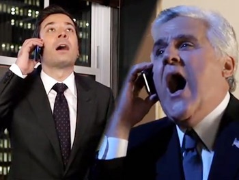Jimmy Fallon vs. Jay Leno! The Late Night Hosts Team Up for a West Side Story Showdown
