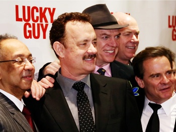Broadway Buzz: Tom Hanks and the Cast of Lucky Guy Make Headlines and Honor Nora Ephron on Opening Night