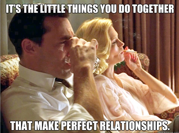 Side by Side by Don Draper: 13 Swingin’ ‘60s Photo Mash-Ups of TV's Mad Men & Broadway's Company