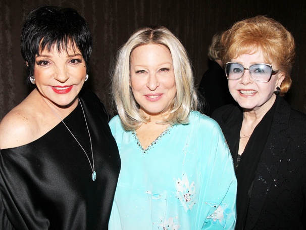Exclusive! Liza Minnelli & Debbie Reynolds Go Backstage for Bette Midler’s First Night In I’ll Eat You Last