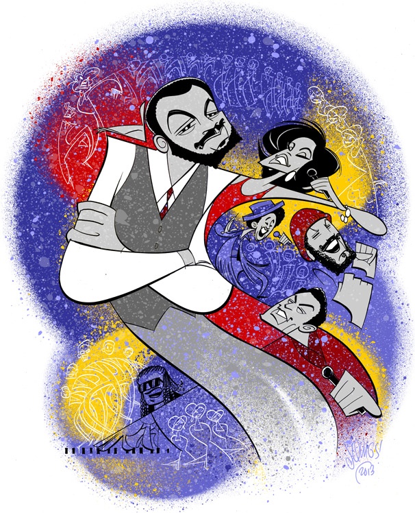 Squigs! In the Name Of Love! Broadway.com's Resident Artist Brings the Colorful World of Motown: The Musical to Life