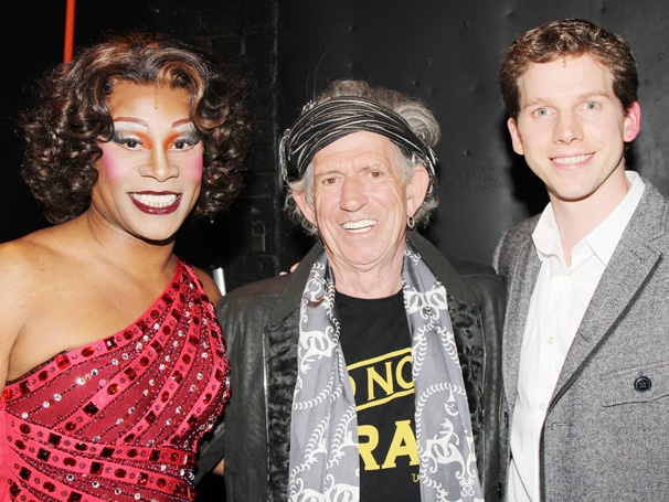 Rock God Keith Richards and Today's Kathie Lee & Hoda Kick It with the Stars of Kinky Boots