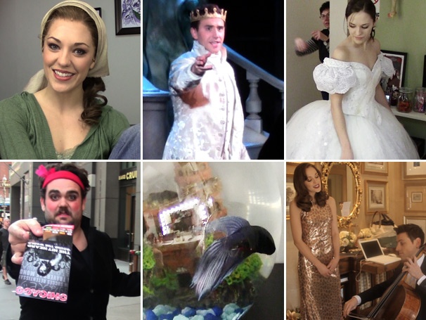 Cinderella's Laura Osnes, Santino Fontana & Herman the Fish Sign on for Season Two of The Princess Diary Video Blog