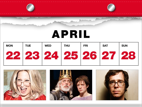 Bette Midler Eats Broadway for Breakfast, Pippin Makes Magic & Ben Folds Goes Theater Geek in This Week’s Datebook