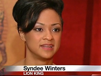 Watch Lion King Tour Star Syndee Winters Describe Her Hunt for the Perfect Appleton Souvenir