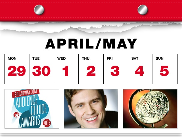 Aaron Tveit Goes Solo, Broadway.com Hosts a Bash & Tony Time Begins in This Week’s Datebook