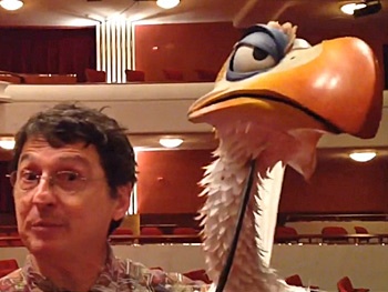 Watch The Lion King Tour’s Tony Freeman Bring Bossy Horbill Zazu to Life