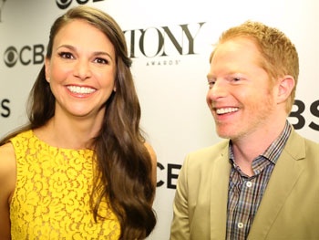 Broadway Faves Sutton Foster and Jesse Tyler Ferguson Offer Advice and Laughs on Tony Nom Morning
