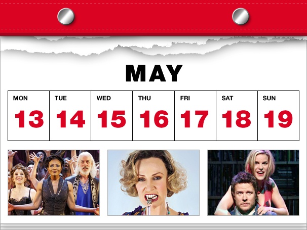 Pippin Troupers Stay Up Late, Jane Lynch Joins Annie & a High Fidelity Concert in This Week's Datebook