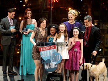 BACA 2013 Highlight: Annie’s Little Girls Take Center Stage as the Show Wins Favorite Musical Revival