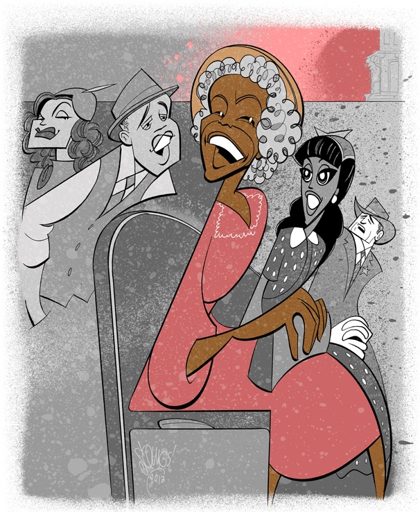 Squigs Travels to Texas with Cicely Tyson & the Stars of The Trip to Bountiful