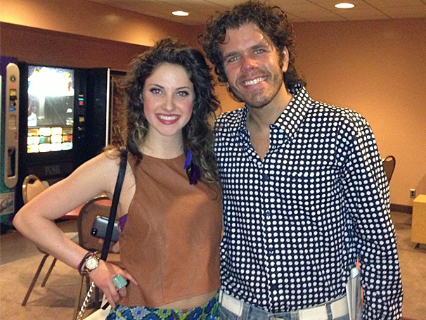 Celeb Gossip Maven Perez Hilton Boogies Backstage with the Cast of Flashdance