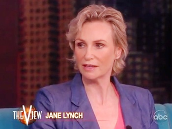 Annie's Jane Lynch Talks Stripping on Stage and Texting with Carol Burnett