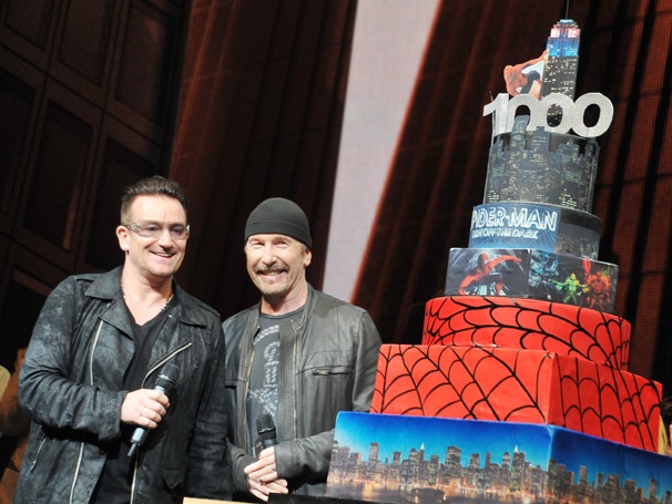 Behold and Wonder! Bono, The Edge & the Stars of Spider-Man, Turn Off the Dark Celebrate 1,000 Performances