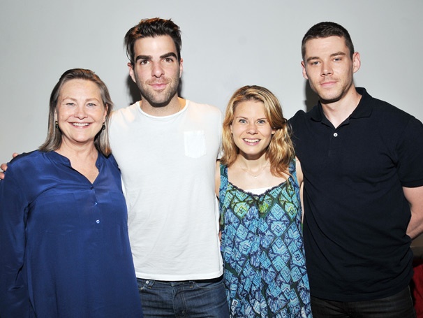 The Fabulous Foursome of Broadway’s The Glass Menagerie Visits Broadway.com