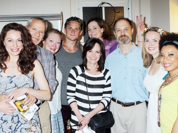 Vanya and Sonia Stars Get an Amazing Visit from Spider-Man Movie Stars Sally Field and Campbell Scott