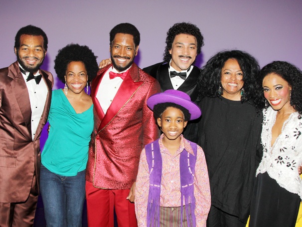 Diana Ross and Katie Couric Join the Party Backstage at Motown The Musical