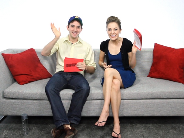 Cinderella Stars Santino Fontana & Laura Osnes on Mafia Ties, Embarrassing Tweets & (Yes!) Herman the Fish