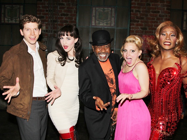 Ben Vereen, Zachary Levi and Krysta Rodriguez Have Some Fabulous Fun Backstage at Kinky Boots