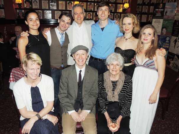 The Cast of Off-Broadway’s The Silver Cord Celebrates Opening Night at Sardi’s